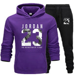 Novo homem hoodies terno jordan 23 agasalho moletom terno velo com capuz + calças de suor jogging homme pulôver 3xl terno esportivo masculino