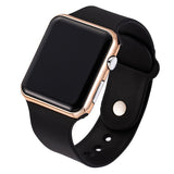 Relógio de pulso casual para mulher led digital esporte relógio de pulso silicone presentes de natal relogio masculino 2019 relojes