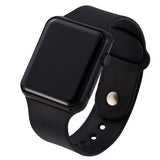 Relógio de pulso casual para mulher led digital esporte relógio de pulso silicone presentes de natal relogio masculino 2019 relojes