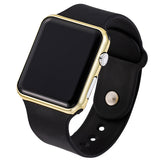 Relógio de pulso casual para mulher led digital esporte relógio de pulso silicone presentes de natal relogio masculino 2019 relojes