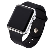 Relógio de pulso casual para mulher led digital esporte relógio de pulso silicone presentes de natal relogio masculino 2019 relojes
