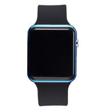Relógio de pulso casual para mulher led digital esporte relógio de pulso silicone presentes de natal relogio masculino 2019 relojes