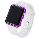 Relógio de pulso casual para mulher led digital esporte relógio de pulso silicone presentes de natal relogio masculino 2019 relojes