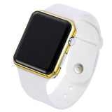 Relógio de pulso casual para mulher led digital esporte relógio de pulso silicone presentes de natal relogio masculino 2019 relojes