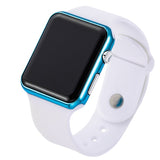 Relógio de pulso casual para mulher led digital esporte relógio de pulso silicone presentes de natal relogio masculino 2019 relojes
