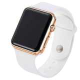 Relógio de pulso casual para mulher led digital esporte relógio de pulso silicone presentes de natal relogio masculino 2019 relojes