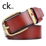 HOT High Quality Fashion pin buckle men's belt Vintage belt  pin buckle men belt BELT
